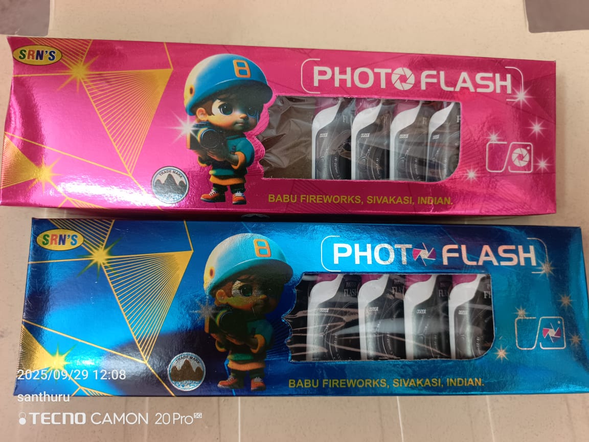 Ragavendra Crackers Photo Flash