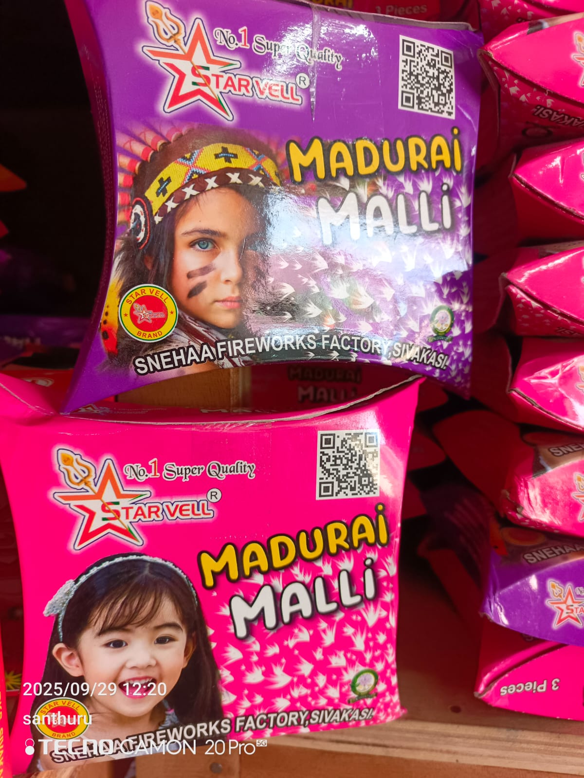 Ragavendra Crackers Madurai Malli