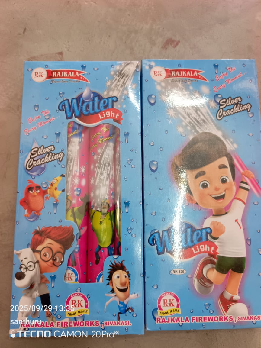 Ragavendra Crackers Candle(water light)(fire light)(magic light)(hi light)