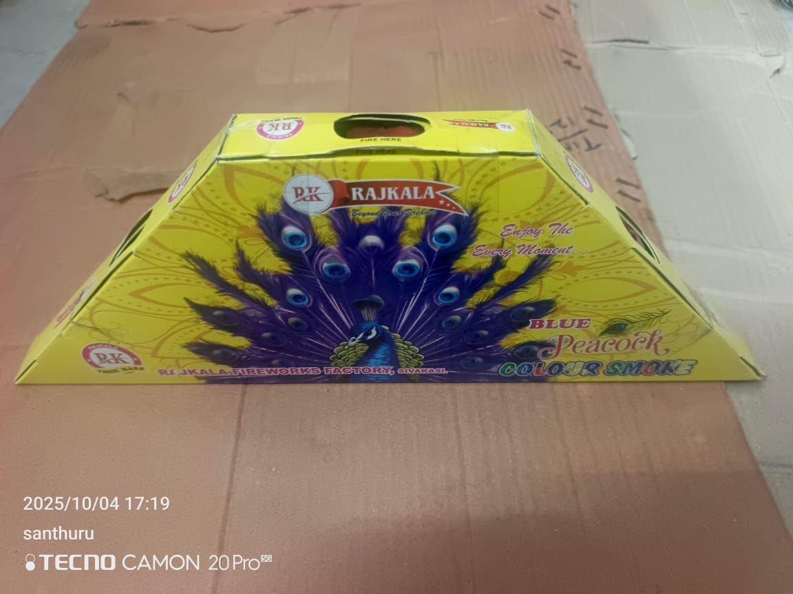 Ragavendra Crackers Smoke Peacock