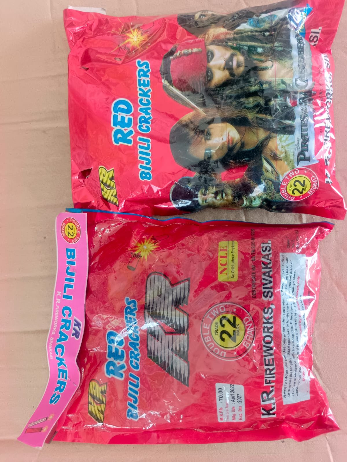 Ragavendra crackers Twinkling star & Sparklers