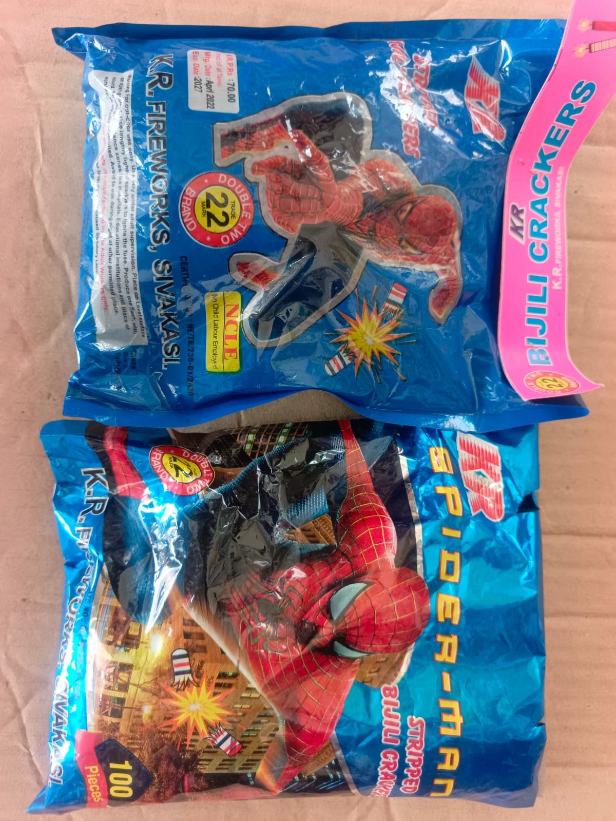 Ragavendra crackers Twinkling star & Sparklers